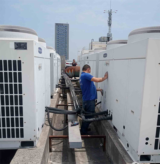 南通中央空调制热和不制冷系统维修方法